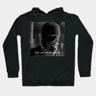 Black t-shirt Hoodie